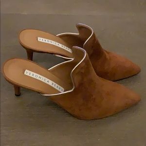 Veronica Beard - Pearla fine suede/ Color Cognac